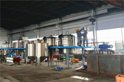 丰镇茶油生产设备精炼工艺都有哪些